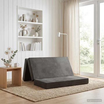 vidaXL Vouwbare Sofa Bed 180 x 67 x 45 cm Lichtgrijs, Verzenden, Nieuw