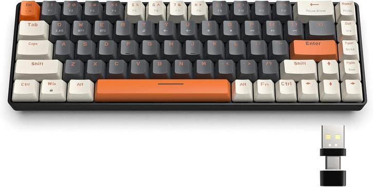 K68 Wireless Gaming Keyboard | Tweede kansje | OP = OP, Computers en Software, Toetsenborden, Gaming toetsenbord, Draadloos, Overige indelingen