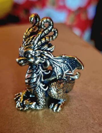 Collectible Figurine Cartoon Flying Dragon Ornament for