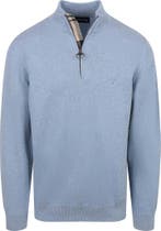 Barbour Half Zip Trui Lichtblauw maat Maat 52/54 (L) Heren, Verzenden, Nieuw, Maat 52/54 (L), Barbour