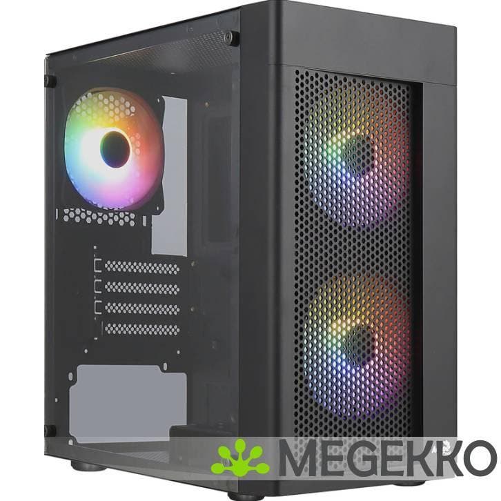 Aerocool Hexform Mini Tower Zwart, Informatique & Logiciels, Boîtiers d'ordinateurs, Envoi