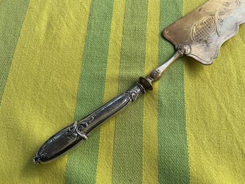 Taartschep - Zilver - 1850-1900