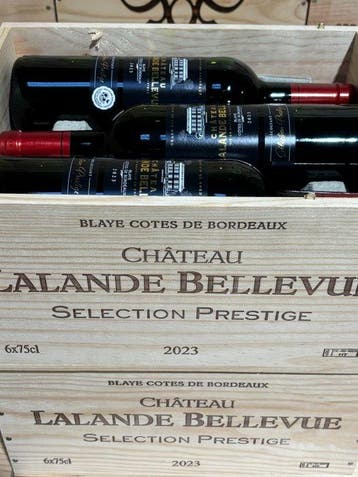 2023 Château Lalande Bellevue selection Prestige - Bordeaux, Collections, Vins