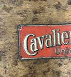 Targa Cavalier Crème - Enseigne publicitaire - Métal