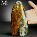 Ocean Jasper – agate mousse – stratifications océaniques -