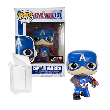Funko Pop  Captain America   Captain America 137 GameStop, Verzenden