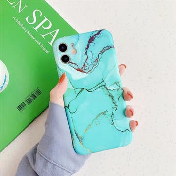 iPhone 11 Pro Max Hoesje Marmer Textuur - Shockproof Glossy, Verzenden, Nieuw