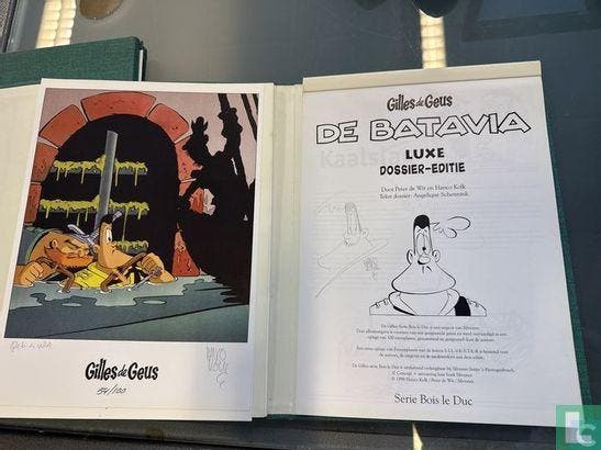 Gilles de Geus - [De Batavia] - 1998, Boeken, Stripverhalen, Zo goed als nieuw, Eén stripboek, Verzenden