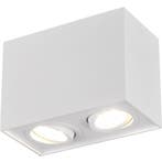 LED Plafondspot - Trion Bisqy - GU10 Fitting - 2-lichts - Re, Huis en Inrichting, Verzenden, Nieuw