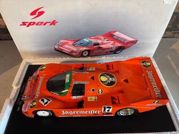 Spark 1:18 - Voiture de course miniature - Porsche 962