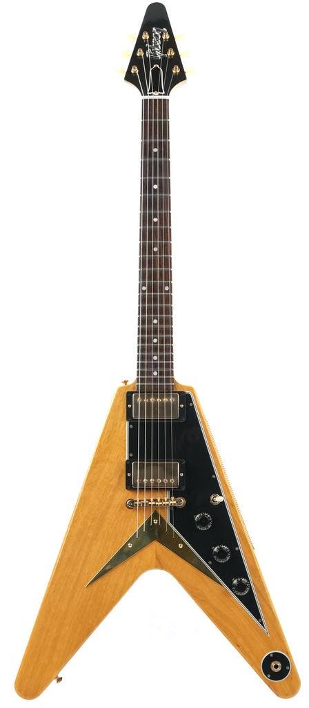 Gibson Custom 1958 Flying V Korina 2022, Musique & Instruments, Instruments à corde | Guitares | Électriques, Envoi