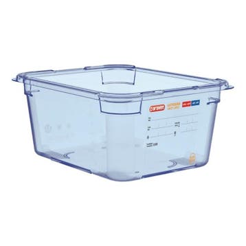 Voedseldoos blauw | 1/2 GN | 325x265x150(h)mm Araven, Verzenden