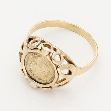 Ring - 14 karaat Geel goud, Nieuw