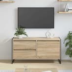 vidaXL TV Kast met lade Sonoma 100 x 36 x 49,5 cm Bewerkt, Verzenden, Nieuw