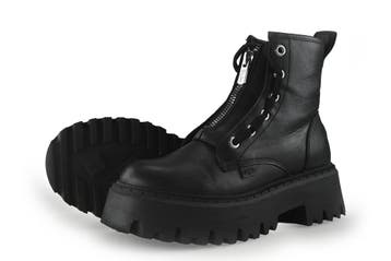 Buffalo Veterboots in maat 39 Zwart, Kleding | Dames, Verzenden, Zwart, Overige typen, Zo goed als nieuw