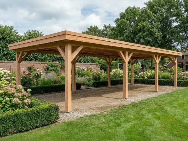 Veiling - Douglas buitenverblijf  1800x500x257 cm, Tuin en Terras, Overkappingen, Nieuw