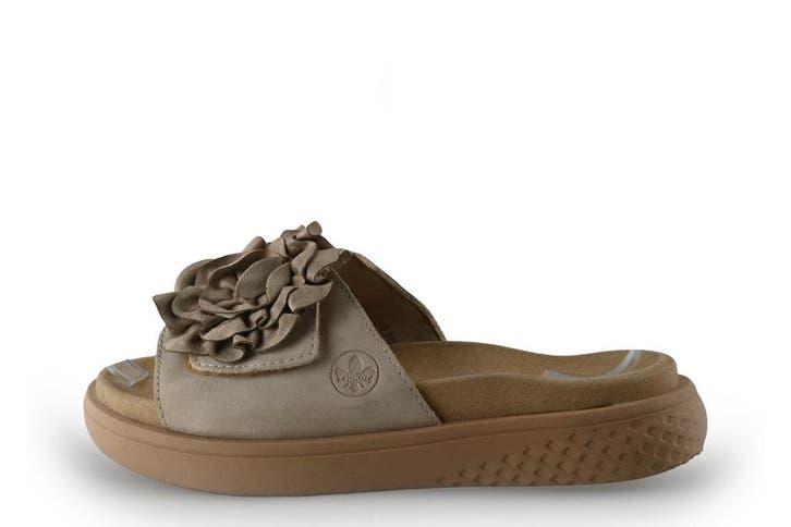 Rieker Muiltjes in maat 36 Beige, Kleding | Dames, Schoenen, Beige, Zo goed als nieuw, Verzenden