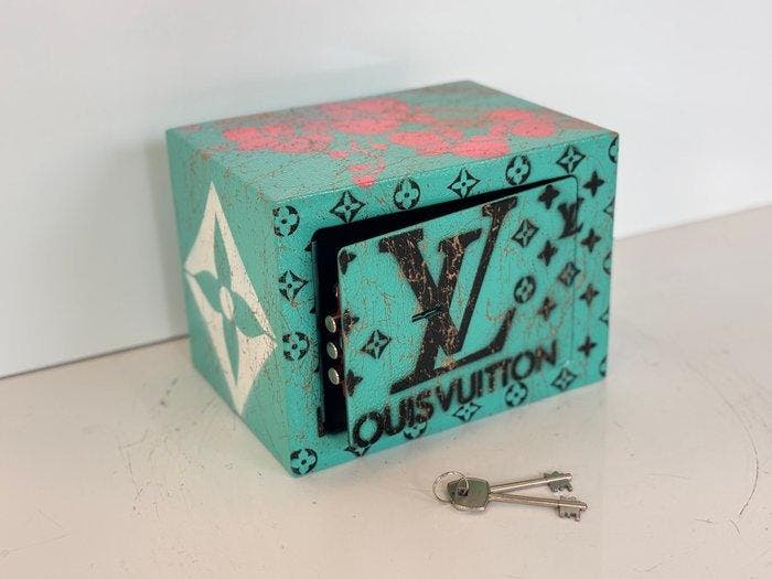 Rob VanMore - LV Flowers Vault, Antiquités & Art, Art | Peinture | Moderne