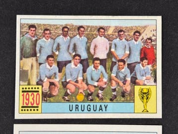 1970 Panini Mexico 70 World Cup, - History: Uruguay team, Nieuw