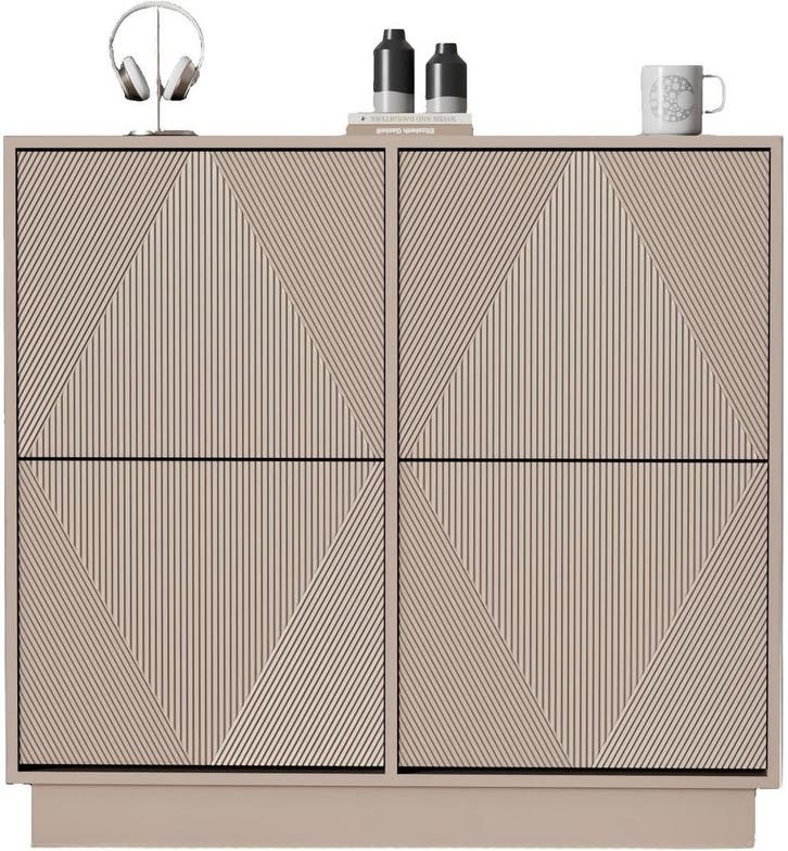 UEV Moka Schoenenkast met 4 kleppen, smalle schoenenkast met, Maison & Meubles, Accessoires pour la Maison | Autre, Envoi