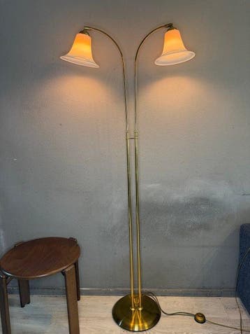 kaiser Leuchten - Staande lamp - Opaline glas - Chique