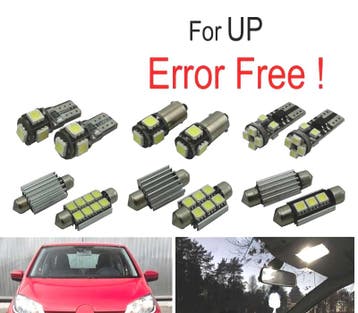 KIT 8 AMPOULES LED INTÉRIEUR POUR VOLKSWAGEN VW UP 12-16, Verzenden, Nieuw