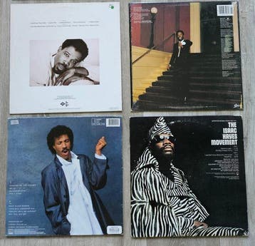 Isaac Hayes, Billy Ocean & Lionel Richie - 4x Albums - LP