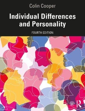 Individual Differences And Personality | Colin Cooper, Boeken, Verzenden, Nieuw, Colin Cooper