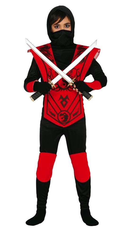 Ninja Pak Kind Rood, Enfants & Bébés, Costumes de carnaval & Déguisements, Envoi