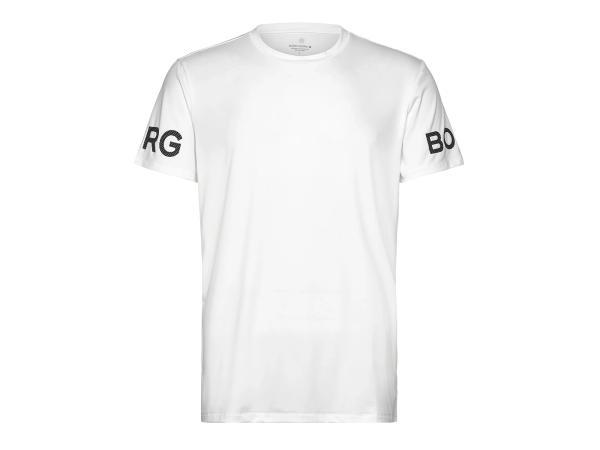 Veiling - Bjorn Borg Performance Tee Wit - S, Kleding | Heren, Sportkleding