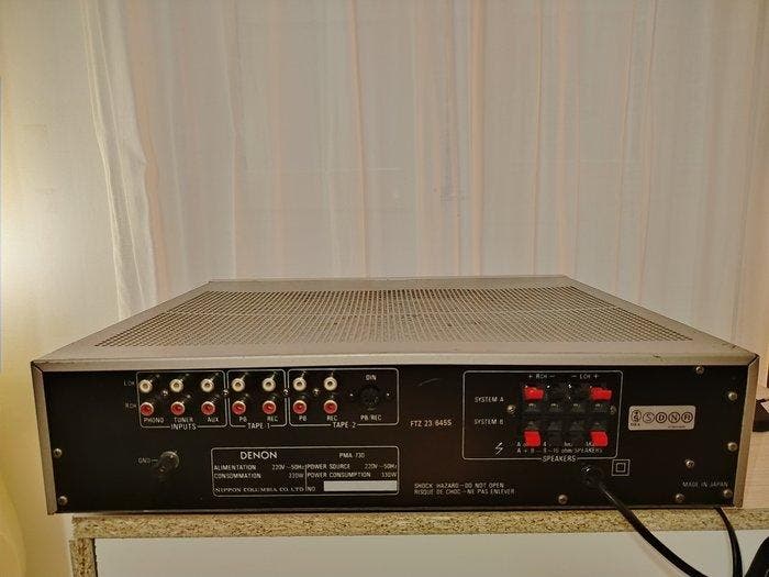 Denon - PMA-730 Solid state geïntegreerde versterker, TV, Hi-fi & Vidéo, Radios
