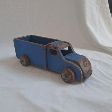 ado - Speelgoed Houten vrachtwagen - 1920-1930 - Nederland