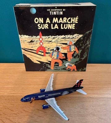 1:400 - Modelvliegtuig - Airbus A320 Brussels Airlines, Nieuw