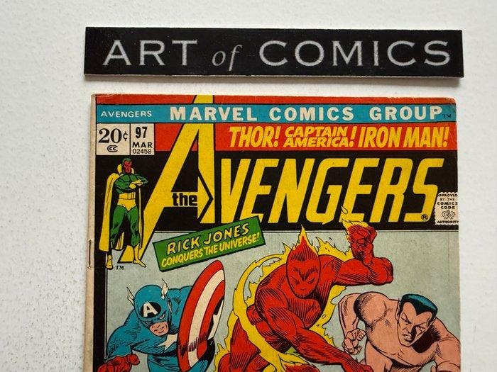 The Avengers #97 - Golden Age Timely Characters Appearance -, Boeken, Strips | Comics