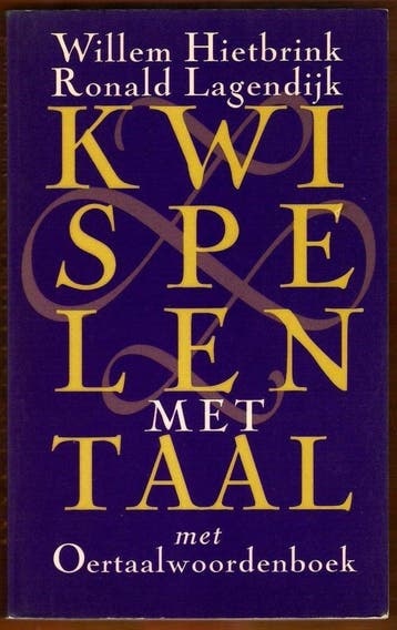 Kwispelen met taal 9789071082221 Hietbrink, Verzenden, Gelezen, Hietbrink