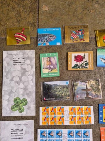 Suisse 1983/2005 - Collection de petits carnets de timbres