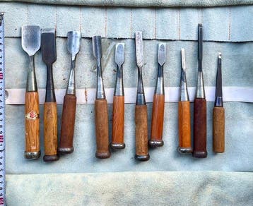 Outil de travail (11) - Ciseaux à bois japonais