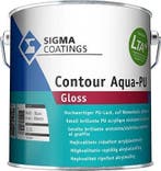 Sigma Contour Aqua Gloss / Sigma Watergedragen Houtlak, Bricolage & Construction, Verzenden