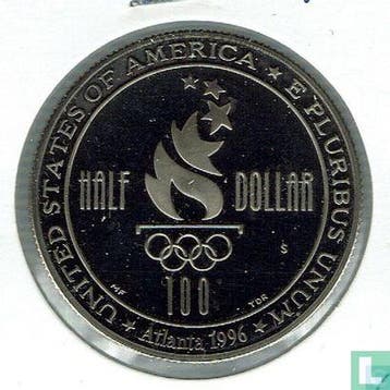 Verenigde Staten ½ dollar 1996 Summer Olympics in Atlant.., Verzenden, Losse munt
