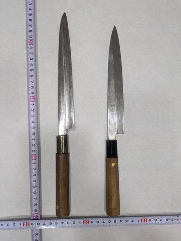 Keukenmes - Staal, Hout - Japan - Traditioneel Japanse