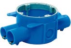 Boîte De Jonction 50 Mm Avec Double Entrée De 16 Mm Et 19 Mm, Verzenden