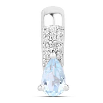 Ensemble de bijoux 2 pièces - 14 carats Or blanc - 2.09ct.