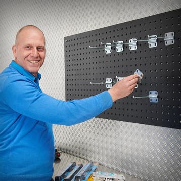 Datona Basis set haken voor gereedschapsbord - 20 cm -, Ophalen of Verzenden, Nieuw