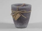 Tuinkaars garden candle large rustiek 50 uur cool grey, Nieuw