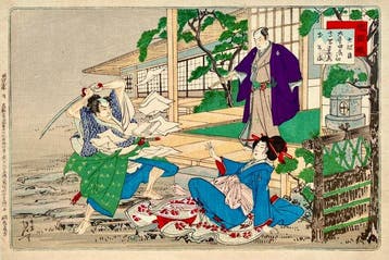 Kanadehon Chshingura (), - Toyohara Kunichika