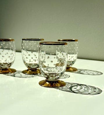 Service à boisson (4) - Verre - Verres à liqueur de style