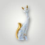 RED - sculptuur, Fox Gold 24k - 24.3 cm - Hars - 2026, Antiek en Kunst