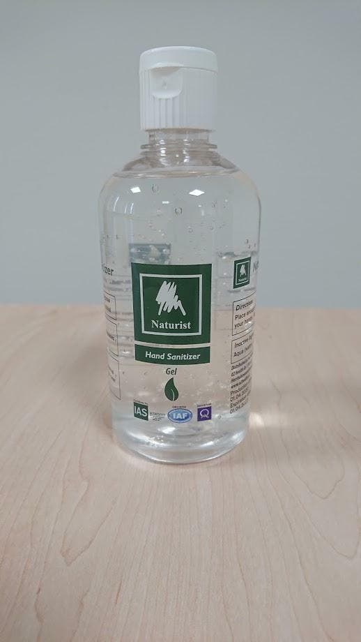 Naturist hand gel 70% alcohol - 500 ML, Huis en Inrichting, Schoonmaakartikelen, Ophalen of Verzenden