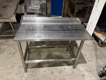 RVS tafel 120x75x91 lxbxh, Ophalen of Verzenden