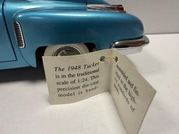 Franklin Mint 1:24 - Modelauto - Tucker Torpedo (1948), Hobby en Vrije tijd, Nieuw